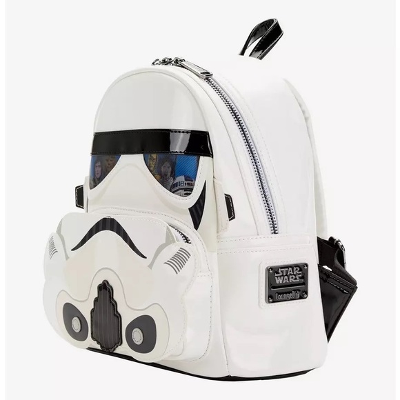 Loungefly Handbags - Loungefly Star Wars Stormtrooper Lenticular Figural Mini Backpack